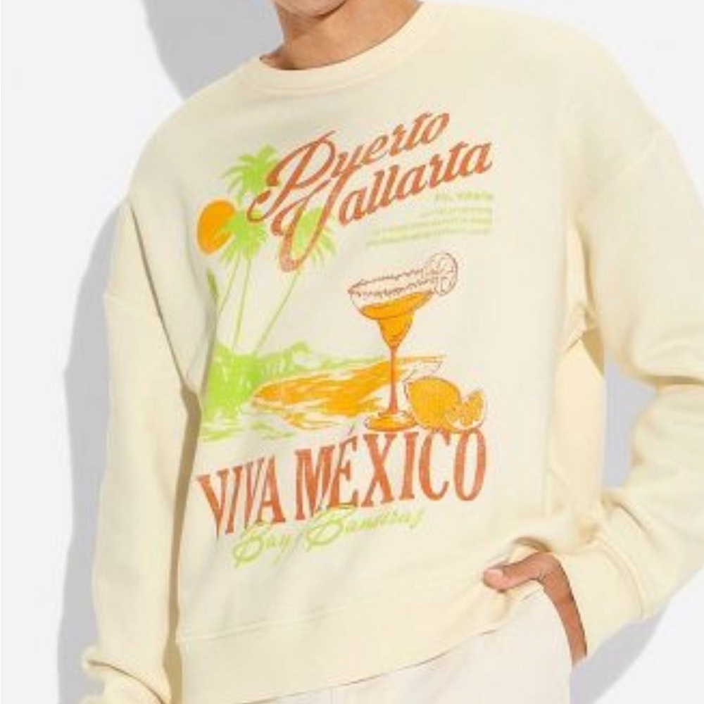 Men's Crew Neck Graphic Sweatshirt - Original Use